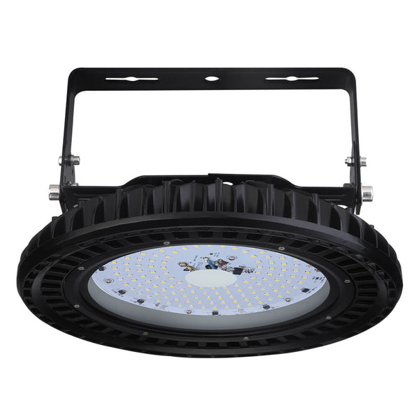 thumbnail interactive-video image 1 of 500W UFO LED High Bay Light – Commercial/Industrial, 5000K, IP65, Komint 1 of 6