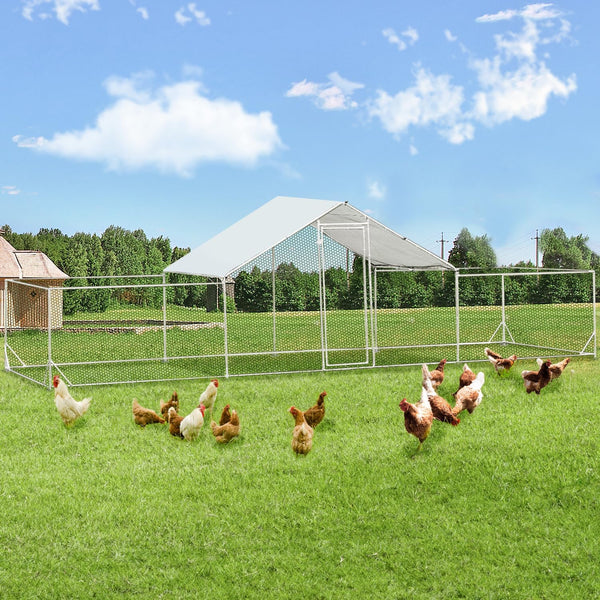 Chicken Coop Run Metal Chicken 146 Sq.