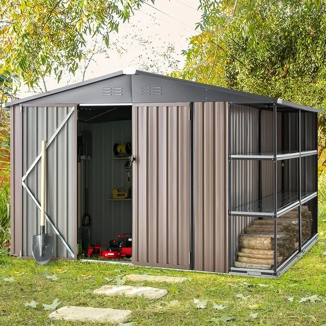 8' x 10' Outdoor Storage Shed