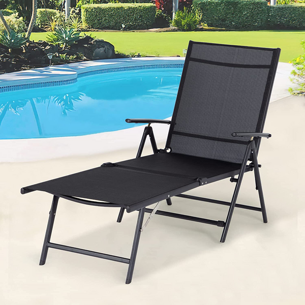 Outdoor Chaise Lounge Chair
