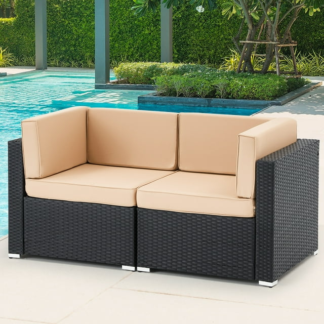 Danrelax 2-Piece Outdoor Sectional Sofa