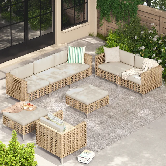 YODOLLA 8-Piece Patio Furniture Set