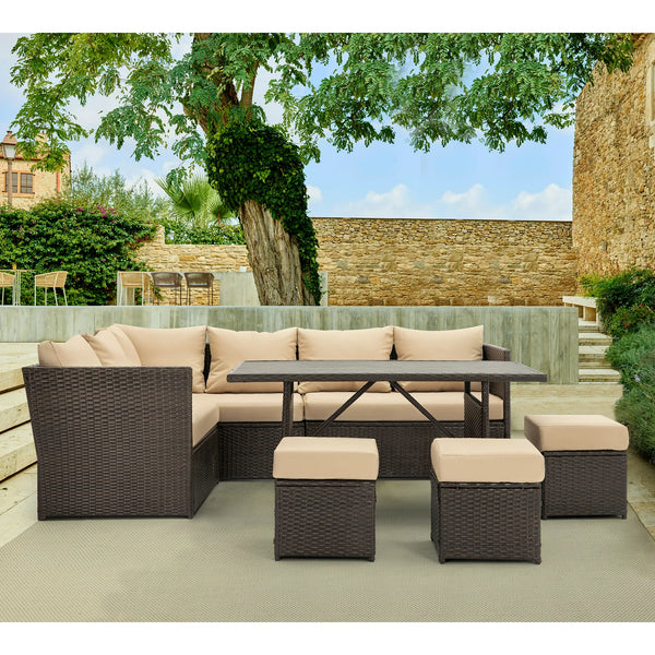 Danrelax 7-Piece Patio Conversation Set BG