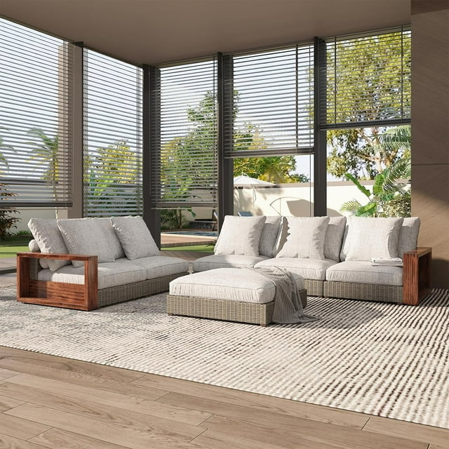 AECOJOY Outdoor Patio Furniture Set