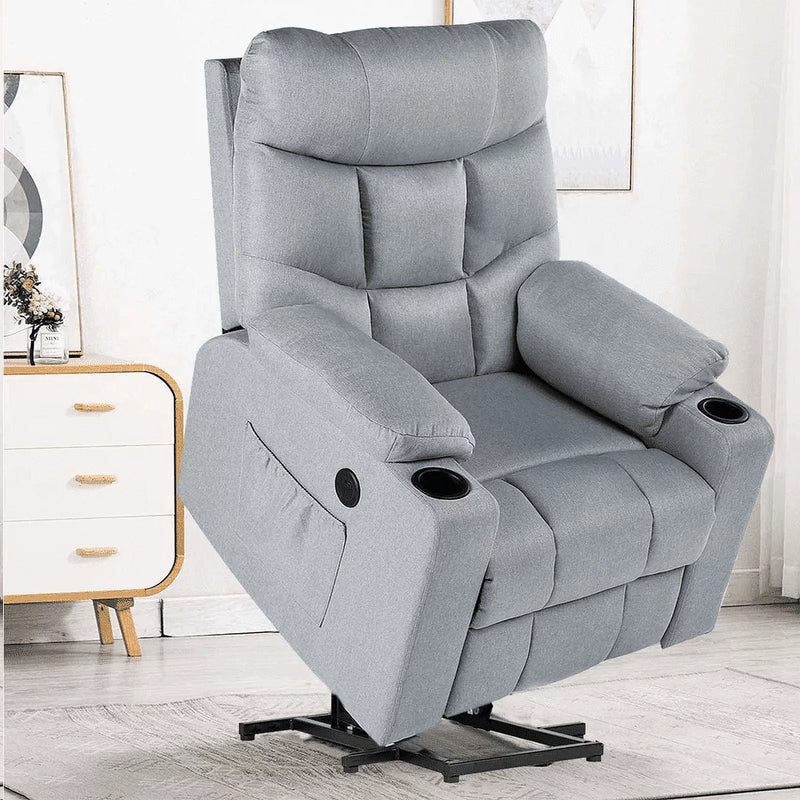 Power Lift Recliner Chair for Elderly with Massage and Heat