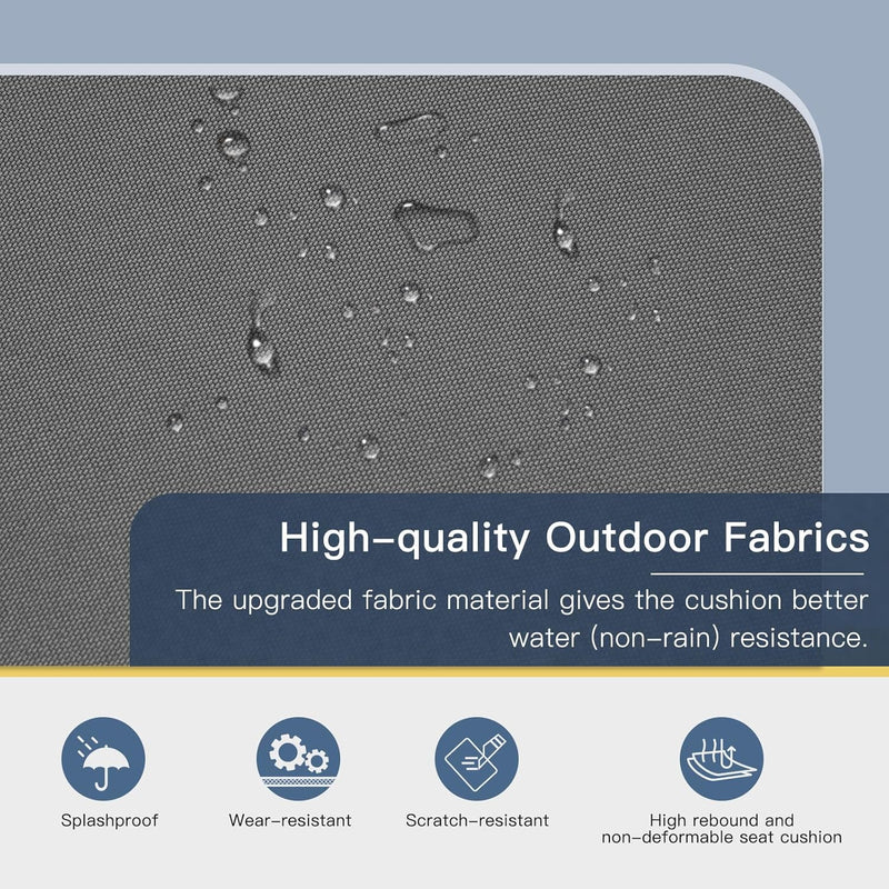 AECOJOY 7 Pieces Metal Patio Furniture Sets with Waterproof Cover on sale Patio Conversation Set Outdoor Sectional Sofa Metal Dining Furniture, Gray