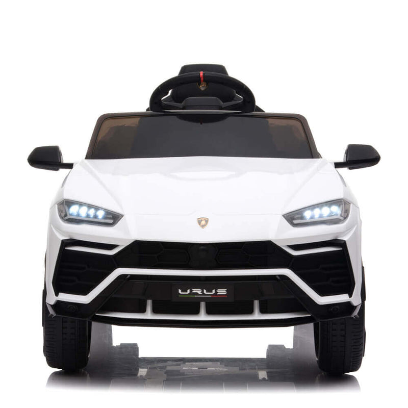 Small Lamborghini Ride On Car Dual Drive Remote Control White