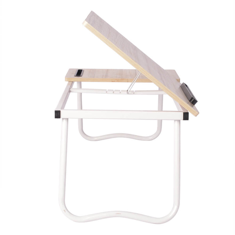 Folding Laptop Desk for Bed with Slot, 31 inches