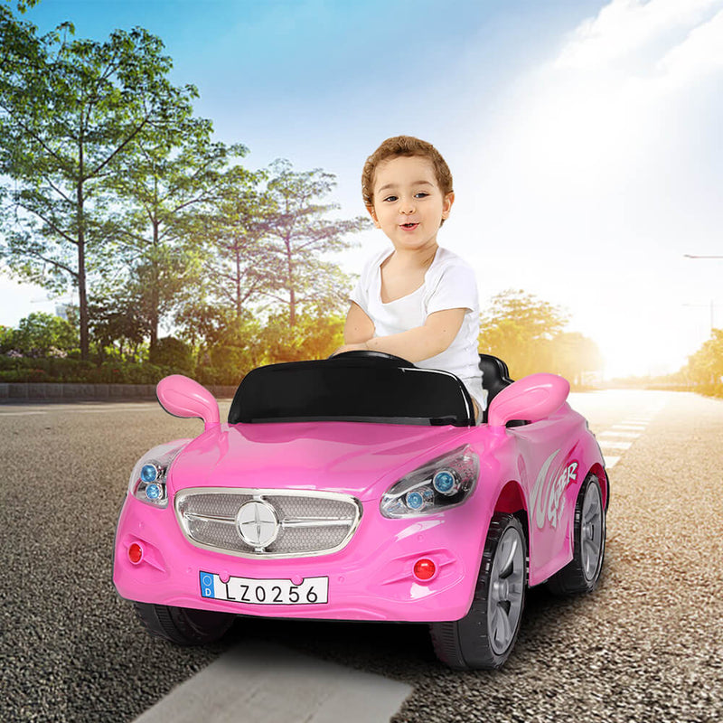 Electric Stroller Double Drive with 2.4G Remote Control Pink