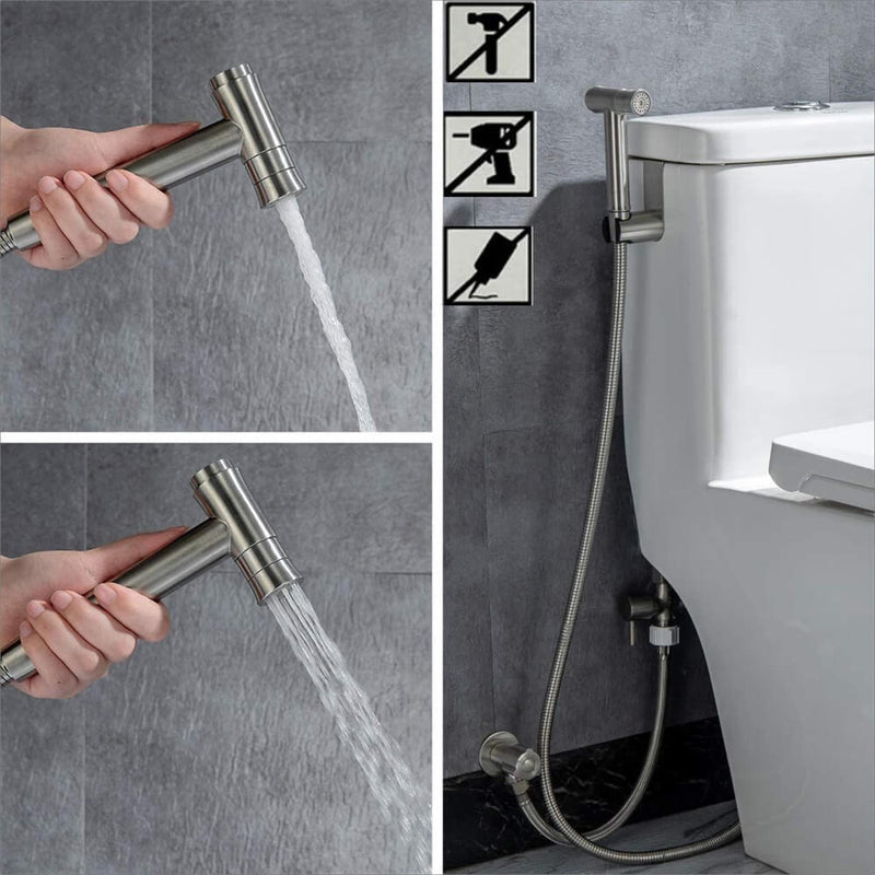 Premium Handheld Toilet Sprayer Bidet Set for Baby Cloth Diaper Sprayer Attachment