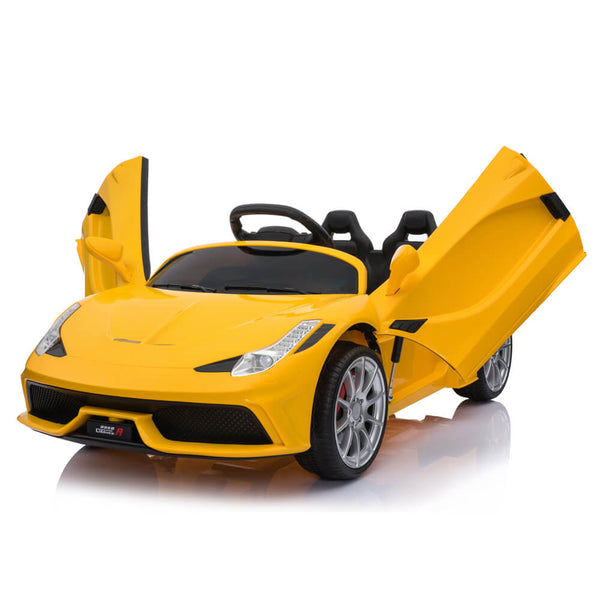 Kids Electric Ride On Car with Remote Control Yellow