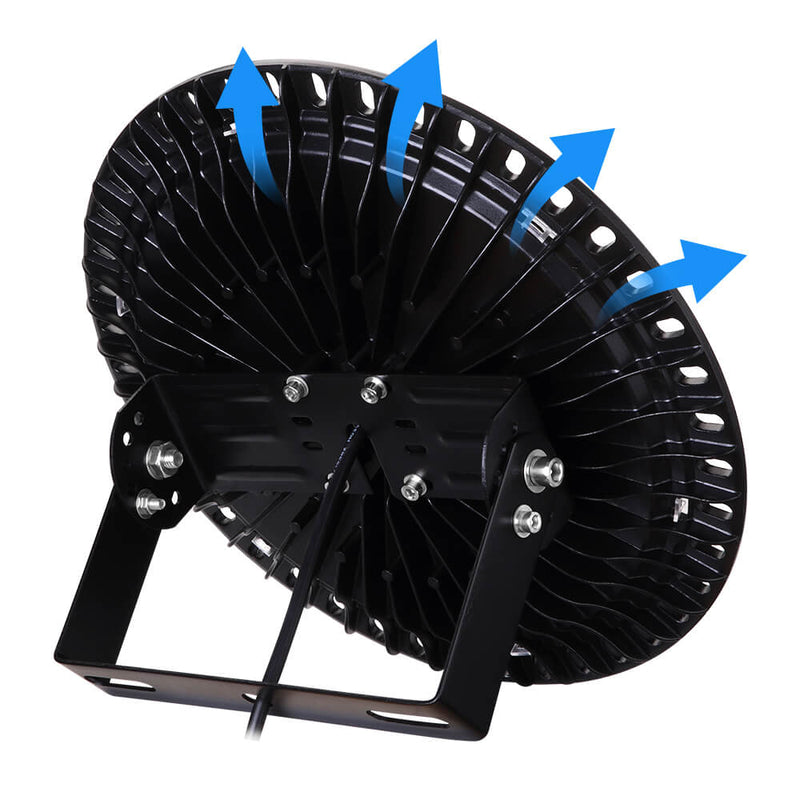 200W Factory Warehouse Mining Light Waterproof Flood Light for Garage Gym 2Pcs