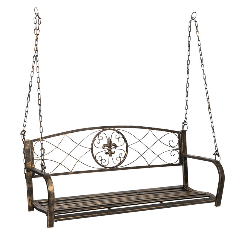 Paint Brush Gold Artisasset Garden Double Swing Chair