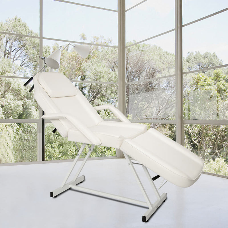 Dual-purpose Barber Chair Without Small Stool White
