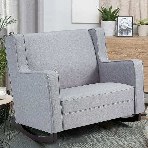 Nursery Rocking Chairs with Spacious Wingback