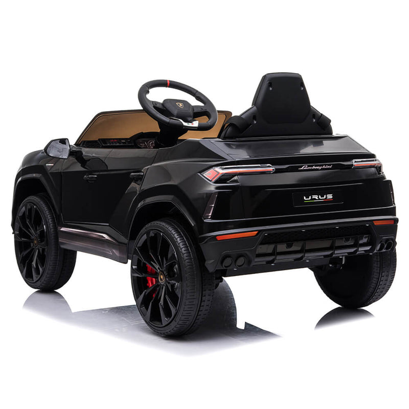 Small Lamborghini Ride On Car Dual Drive Remote Control Black