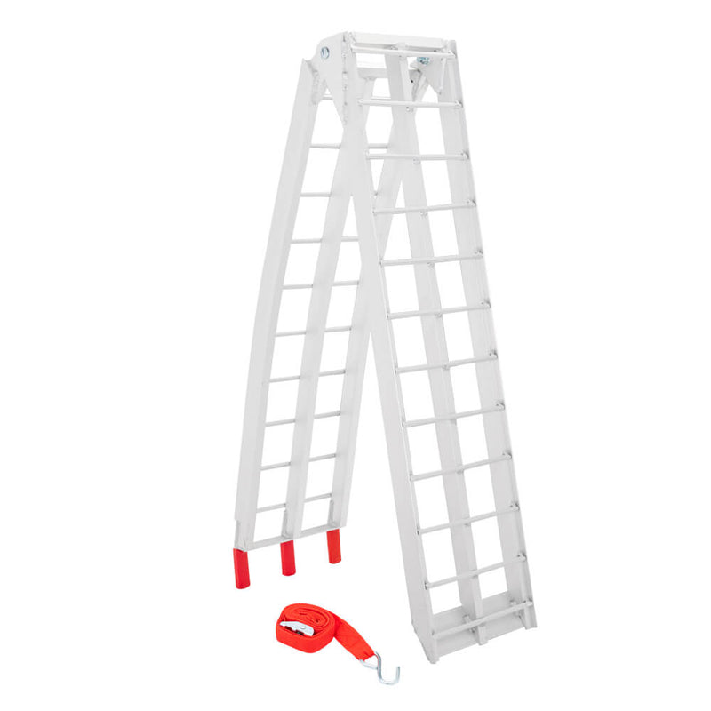 7.5ft Aluminum Foldable Motor Vehicle Loading Ramps 1 pc