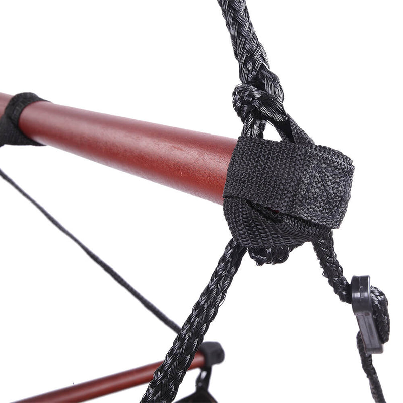 Well-equipped S-shaped Hook High Strength Assembled Hanging Seat Brown