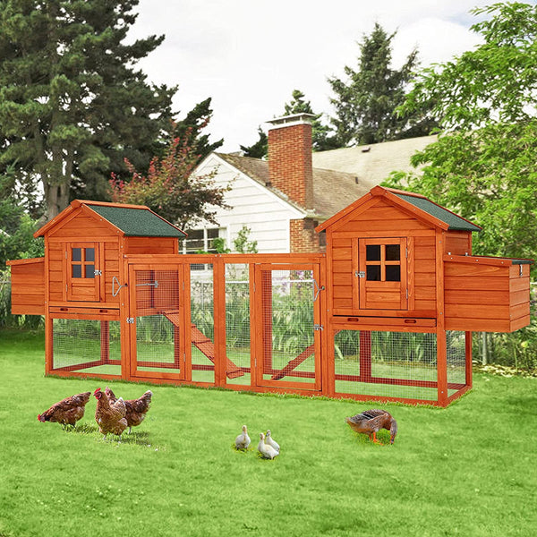 Large Wooden Chicken Coop