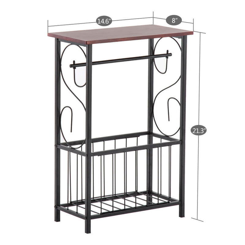 Multifunctional Table Shelves Side Coffee Table
