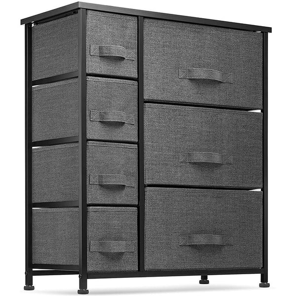 Fabric Dresser With 7 Drawers - Furniture Storage Tower Unit For Bedroom, Hallway