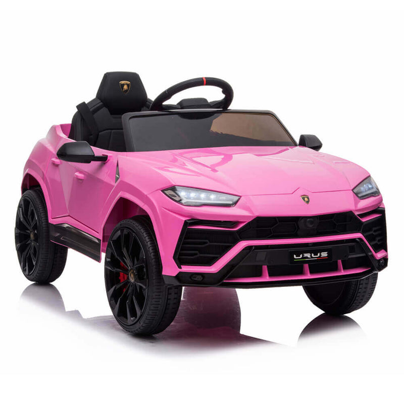 Small Lamborghini Ride On Car Dual Drive Remote Control Pink