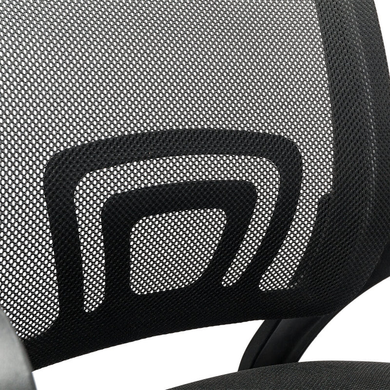 Mesh Back Gas Lift Adjustable Office Swivel Chair Black