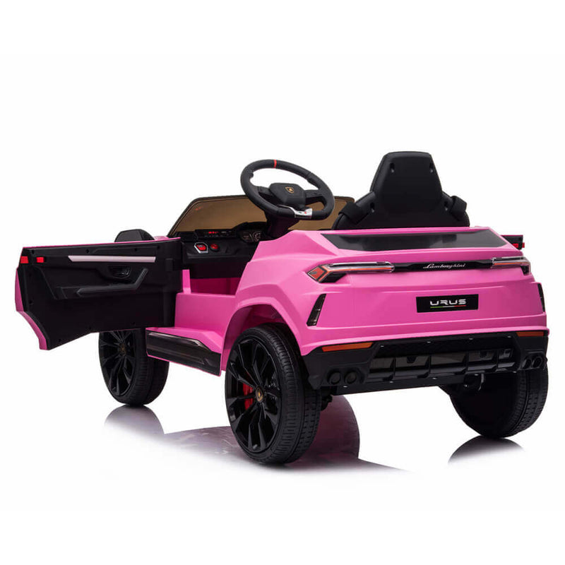 Small Lamborghini Ride On Car Dual Drive Remote Control Pink