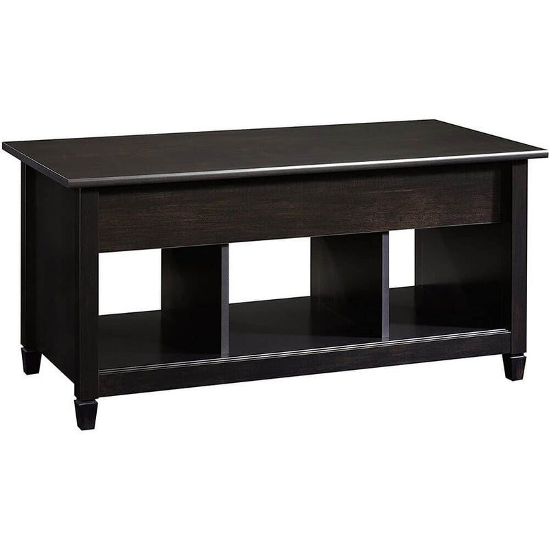 Lift Tabletop Coffee Tables Wood Living Room Furniture Hidden Compartment Black