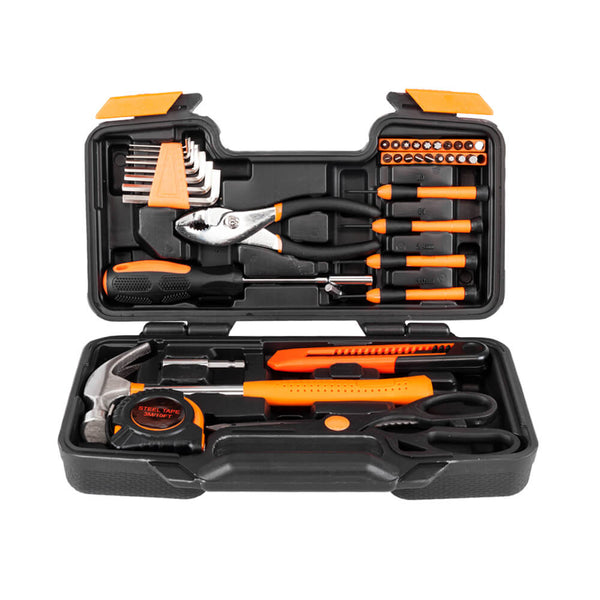 39 Piece Small Tool Kit Mini Portable Tool Set Home Repair Hand Tool Kit