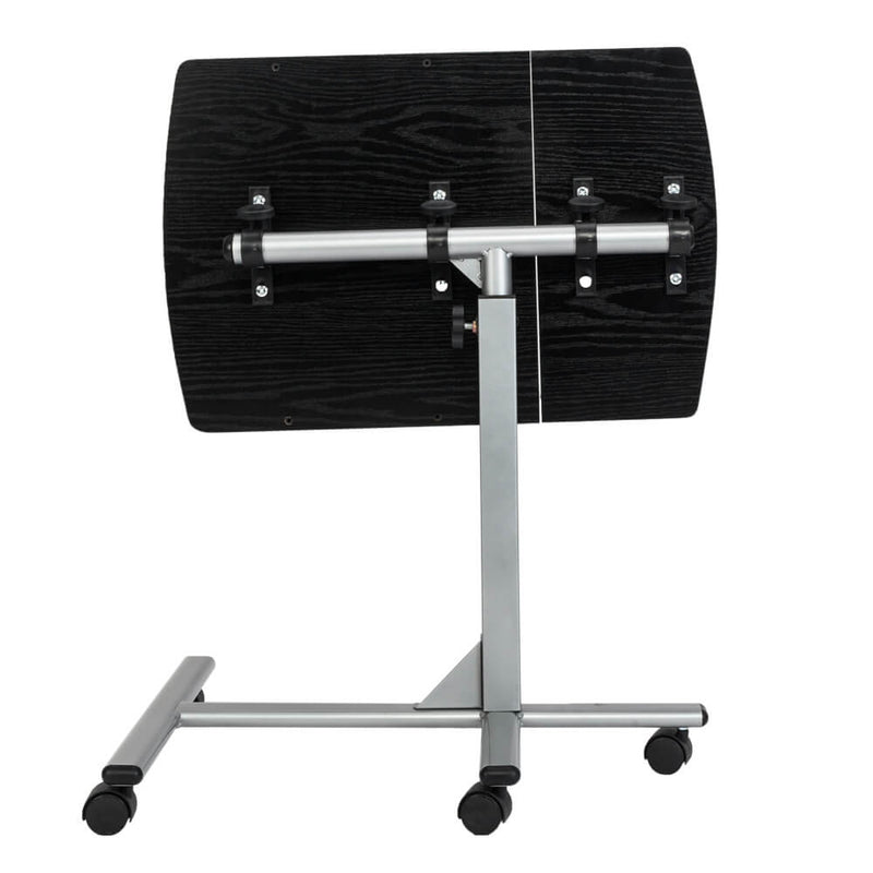 Home Use Multifunctional Lifting Movable Computer Desk Black