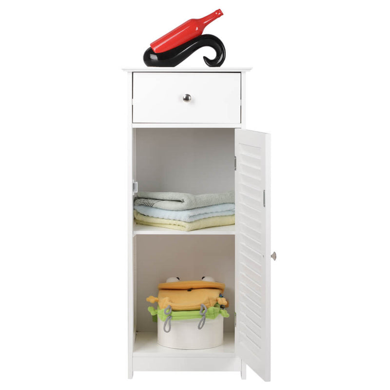 MDF Bathroom Cabinet White
