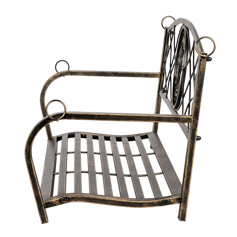 Paint Brush Gold Artisasset Garden Double Swing Chair