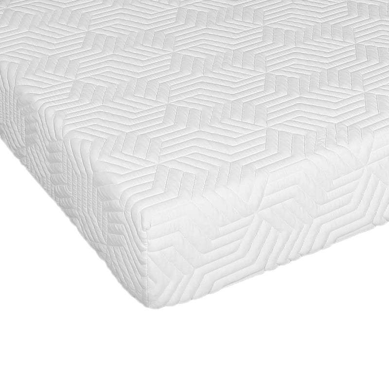 Three Layers Cool Medium High Softness Cotton Mattress with 2 Pillows Twin Size