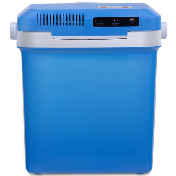 26L Electric Portable Fridge Cooler & Warmer, AC/DC Portable Thermoelectric System
