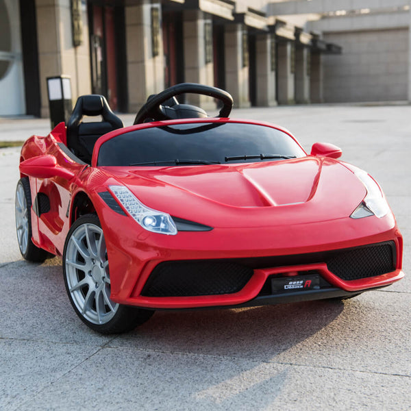 Kids Electric Ride On Car with Remote Control Red