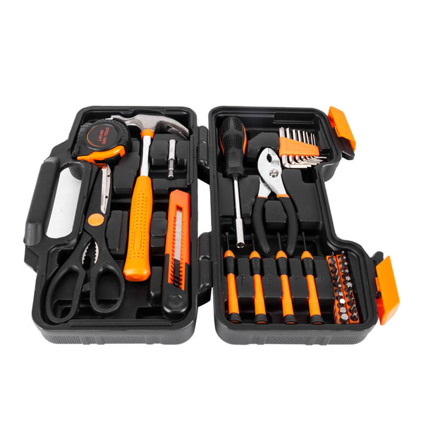 39 Piece Small Tool Kit Mini Portable Tool Set Home Repair Hand Tool Kit