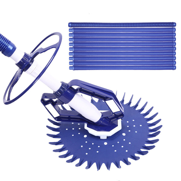 Automatic Pool Washer 08 High-End Devices with 10PCS Blue Hose