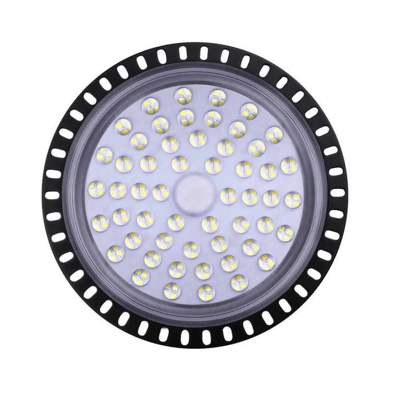 200W Cold White LED High Bay Light UFO Light for Workshops and Factories 1 Pcs