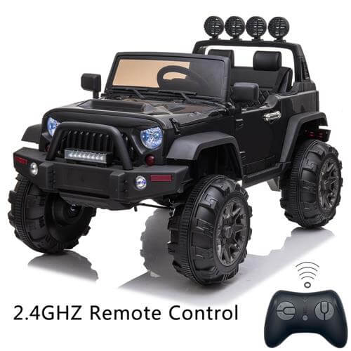 Kid Ride On Car Truck SUV With Parental Remote Control Black