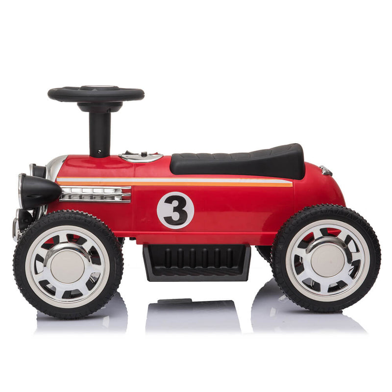Kids Ride On Powered Motorcycle Ride On Toy With Music Player LED Lights 6V Red