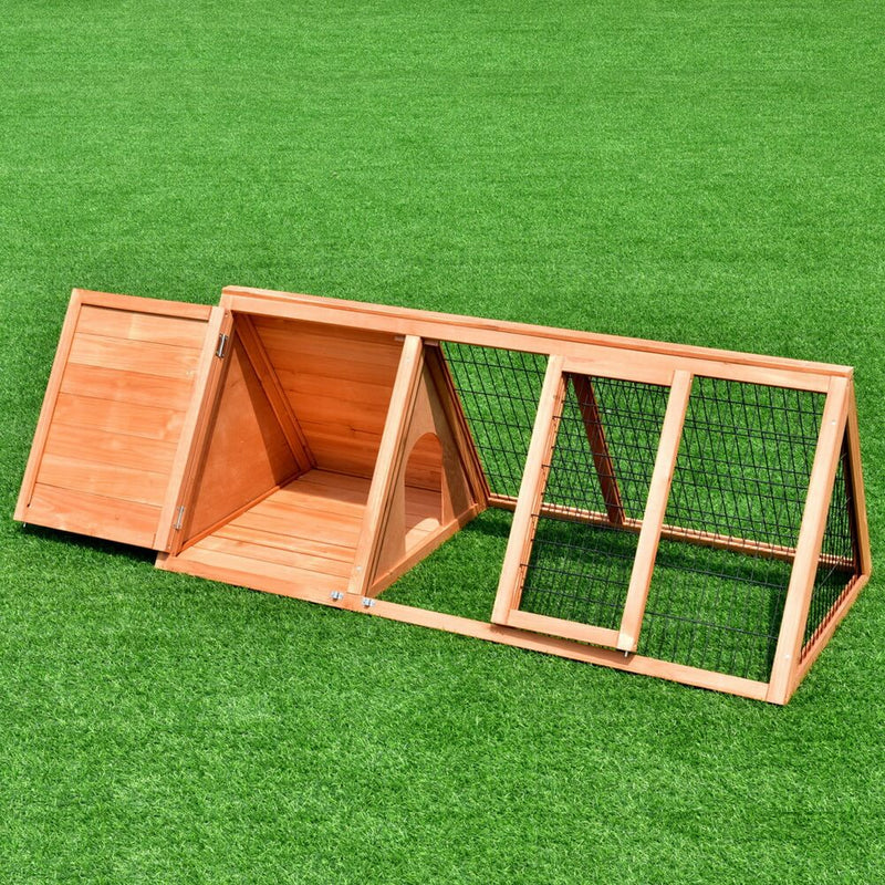 50 inches Wooden Rabbit Guinea Pig Hutch Wooden Rabbit Guinea Pig House