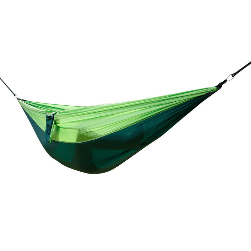 Nylon Parachute Fabric Double Hammock Dark Green & Green