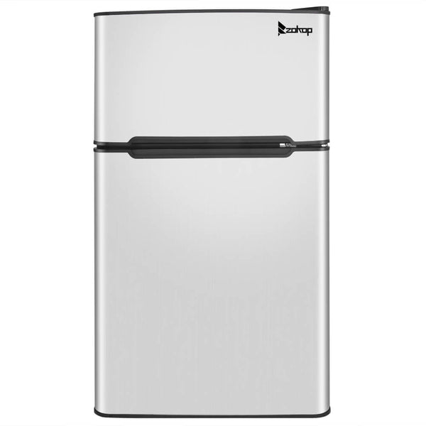 Household Refrigerator Double Doors Black
