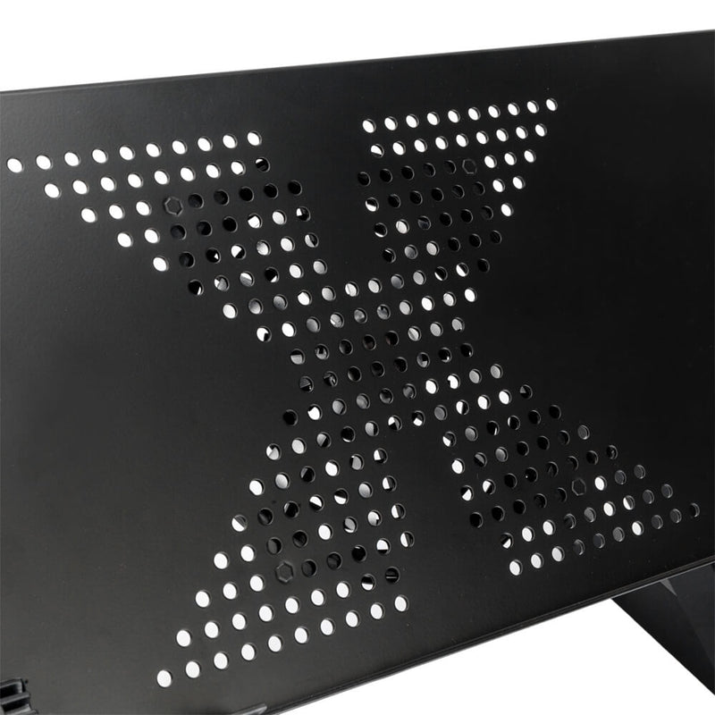 360-Degree Rotation Multifunctional Folding Table with Fan & Mouse