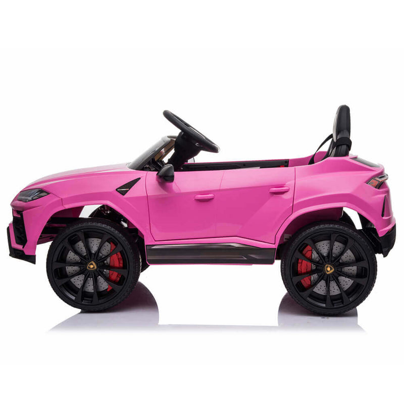 Small Lamborghini Ride On Car Dual Drive Remote Control Pink