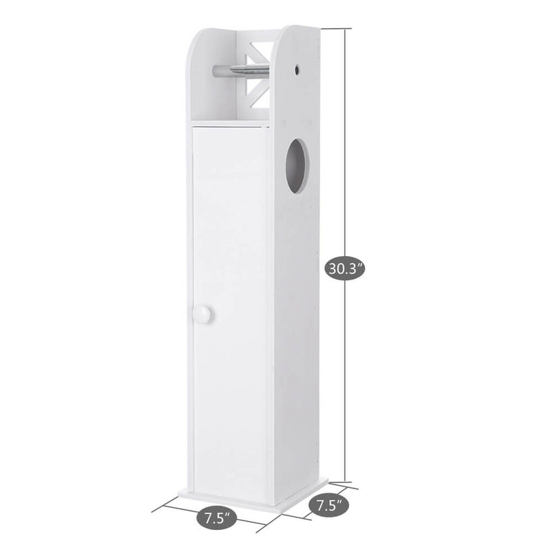 Narrow Cabinet for PVC Toilet Paper Towel with Paper Roll