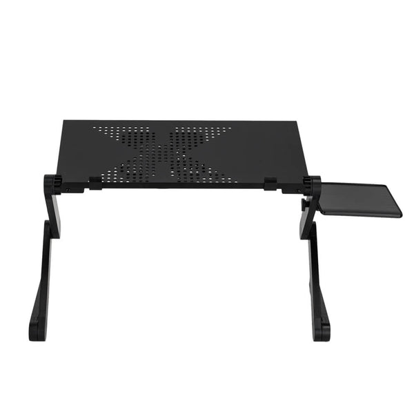 360-Degree Rotation Multifunctional Folding Table with Fan & Mouse