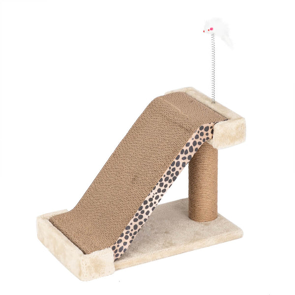 Cat Climbing Tree Cat Scratch Board Two-in-One Leopard Mark