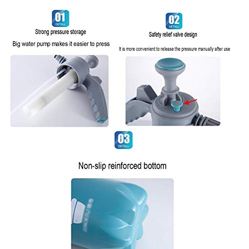 Watering Can with Extension Rod, Household Disinfection Cleaning Watering Spray Bottle